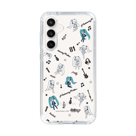Slim Protection Case［ HATSUNE MIKU - Instrumental - Monochrome ］