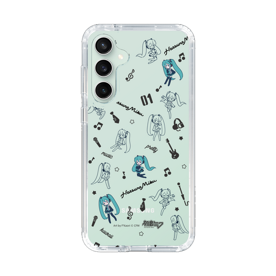 Slim Protection Case［ HATSUNE MIKU - Instrumental - Monochrome ］