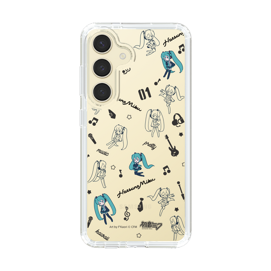 Slim Protection Case［ HATSUNE MIKU - Instrumental - Monochrome ］