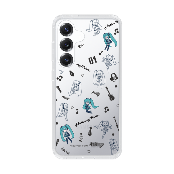 Slim Protection Case［ HATSUNE MIKU - Instrumental - Monochrome ］