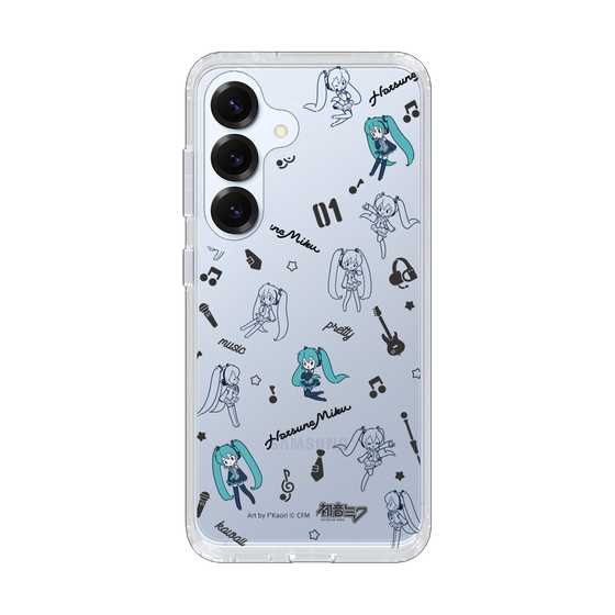 Slim Protection Case［ HATSUNE MIKU - Instrumental - Monochrome ］