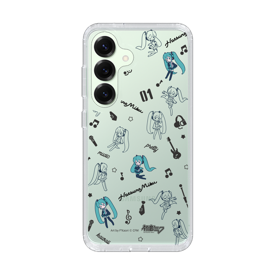 Slim Protection Case［ HATSUNE MIKU - Instrumental - Monochrome ］