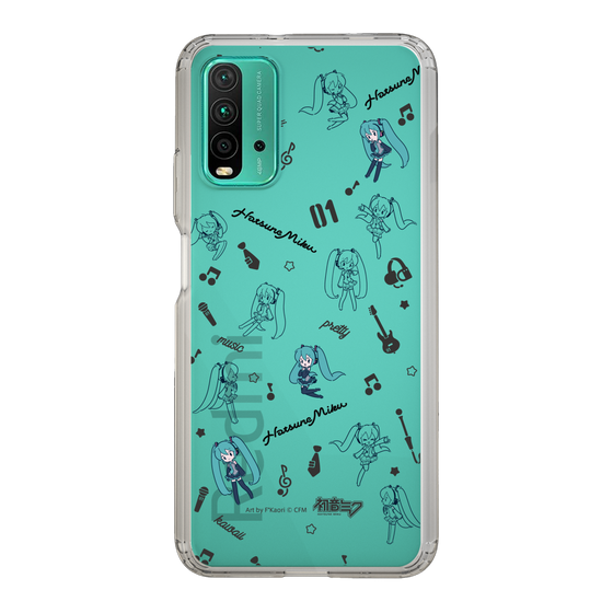 Slim Protection Case［ HATSUNE MIKU - Instrumental - Monochrome ］