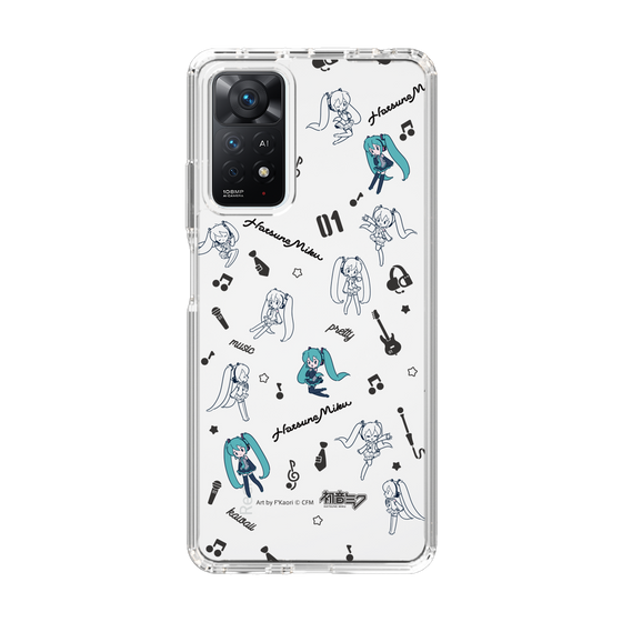 Slim Protection Case［ HATSUNE MIKU - Instrumental - Monochrome ］