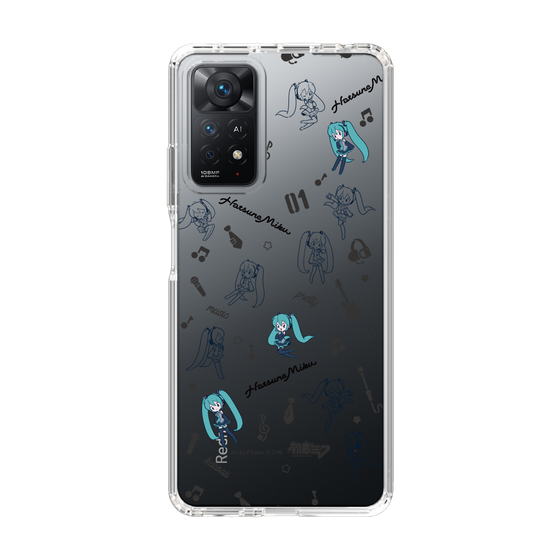 Slim Protection Case［ HATSUNE MIKU - Instrumental - Monochrome ］