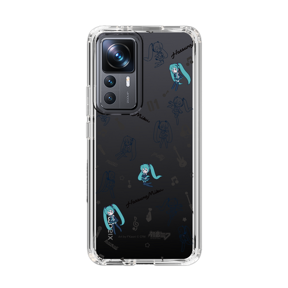 Slim Protection Case［ HATSUNE MIKU - Instrumental - Monochrome ］