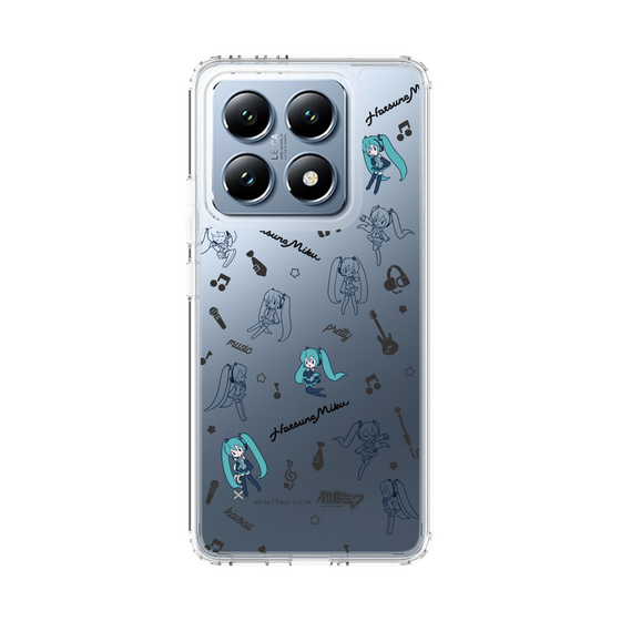Slim Protection Case［ HATSUNE MIKU - Instrumental - Monochrome ］