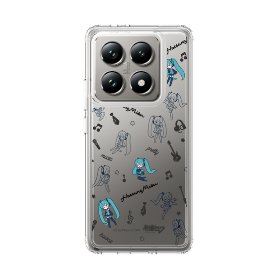 Slim Protection Case［ HATSUNE MIKU - Instrumental - Monochrome ］