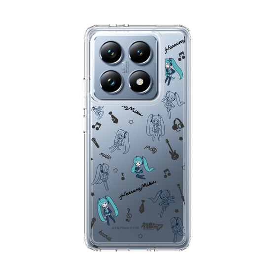 Slim Protection Case［ HATSUNE MIKU - Instrumental - Monochrome ］