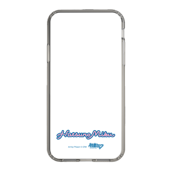 Slim Protection Case［ HATSUNE MIKU - Logo - Pink ］