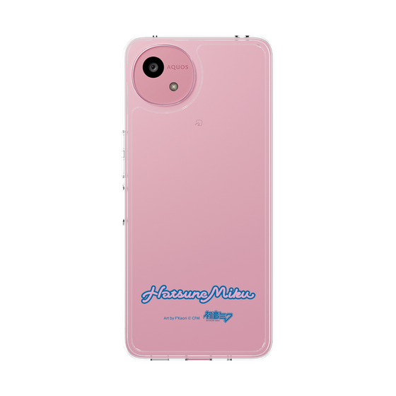 Slim Protection Case［ HATSUNE MIKU - Logo - Pink ］