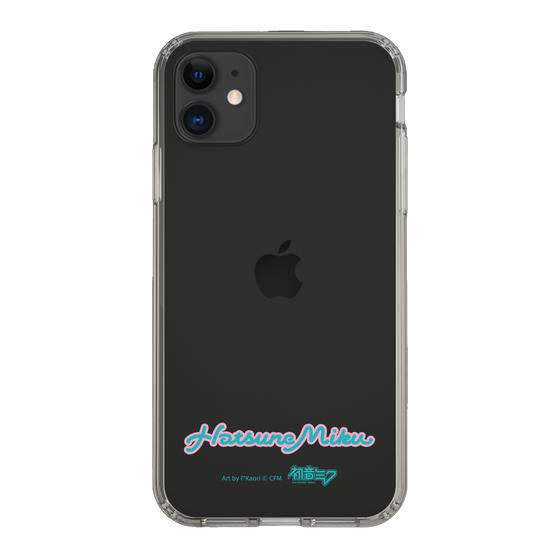 Slim Protection Case［ HATSUNE MIKU - Logo - Blue Green ］