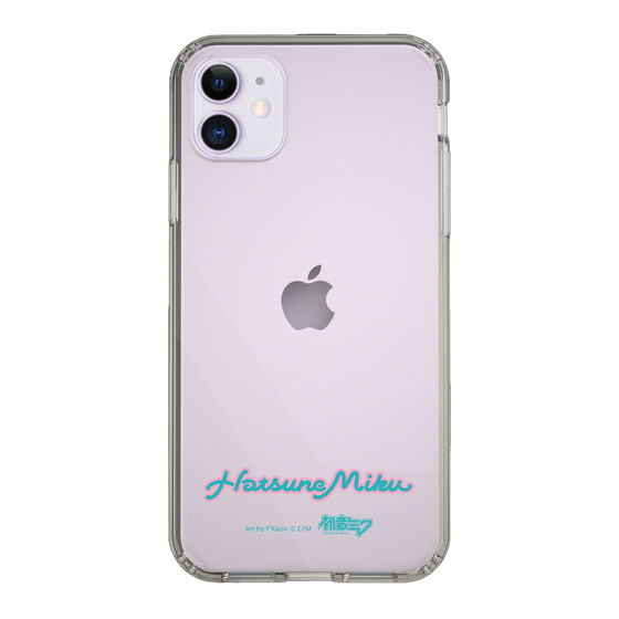 Slim Protection Case［ HATSUNE MIKU - Logo - Blue Green ］