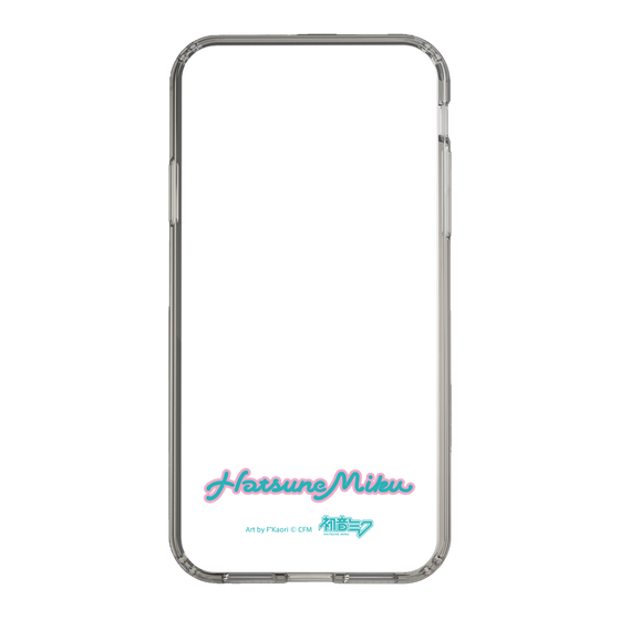 Slim Protection Case［ HATSUNE MIKU - Logo - Blue Green ］