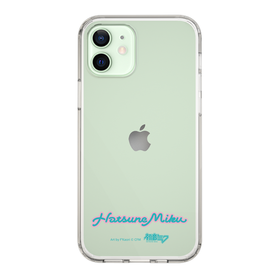 Slim Protection Case［ HATSUNE MIKU - Logo - Blue Green ］