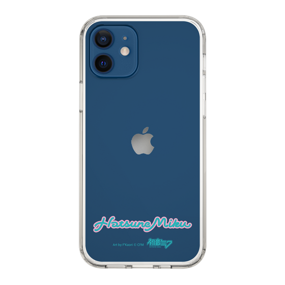 Slim Protection Case［ HATSUNE MIKU - Logo - Blue Green ］