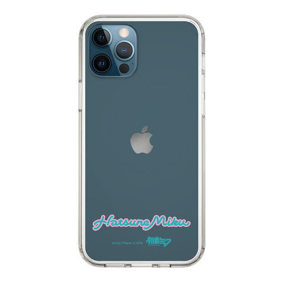 Slim Protection Case［ HATSUNE MIKU - Logo - Blue Green ］