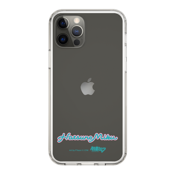 Slim Protection Case［ HATSUNE MIKU - Logo - Blue Green ］