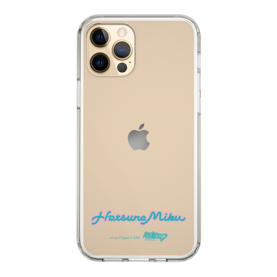 Slim Protection Case［ HATSUNE MIKU - Logo - Blue Green ］