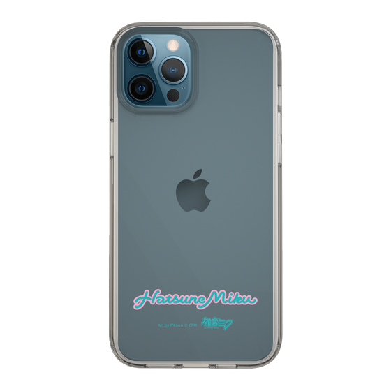 Slim Protection Case［ HATSUNE MIKU - Logo - Blue Green ］
