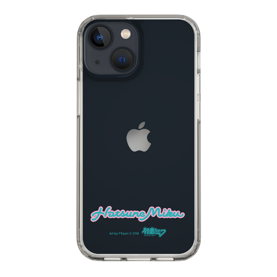 Slim Protection Case［ HATSUNE MIKU - Logo - Blue Green ］