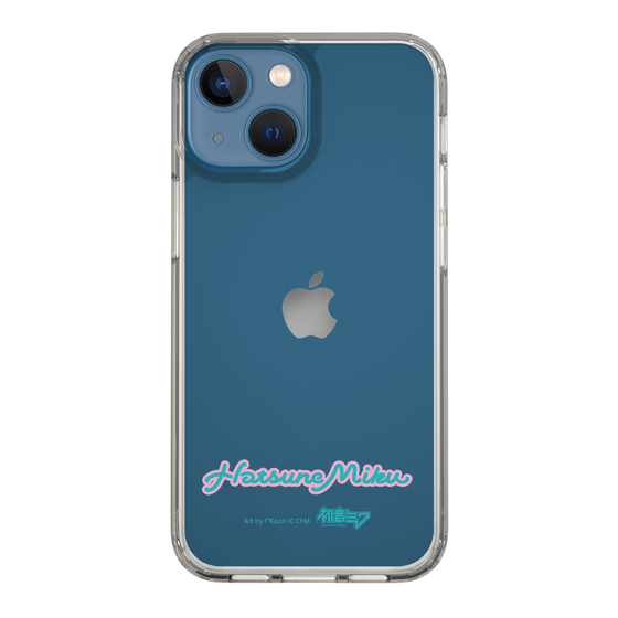 Slim Protection Case［ HATSUNE MIKU - Logo - Blue Green ］