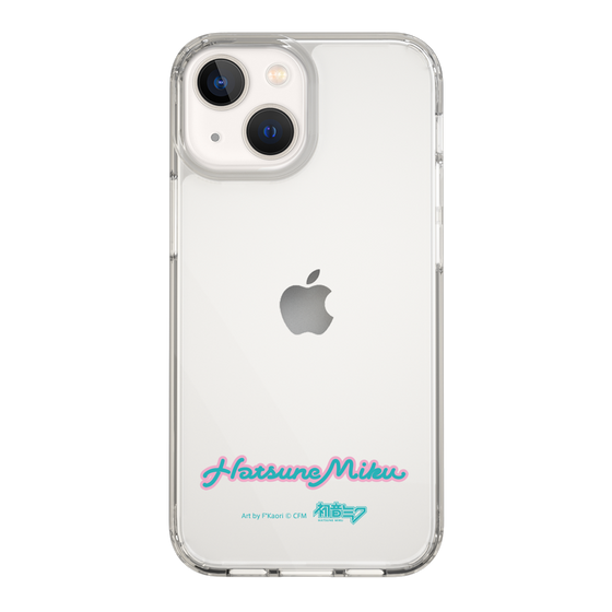 Slim Protection Case［ HATSUNE MIKU - Logo - Blue Green ］