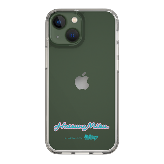 Slim Protection Case［ HATSUNE MIKU - Logo - Blue Green ］