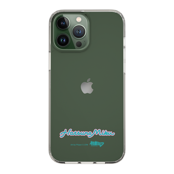 Slim Protection Case［ HATSUNE MIKU - Logo - Blue Green ］