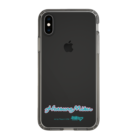Slim Protection Case［ HATSUNE MIKU - Logo - Blue Green ］