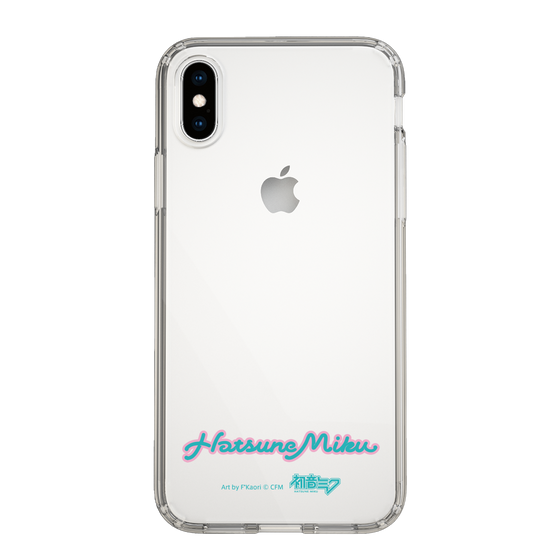 Slim Protection Case［ HATSUNE MIKU - Logo - Blue Green ］