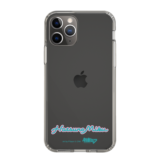 Slim Protection Case［ HATSUNE MIKU - Logo - Blue Green ］