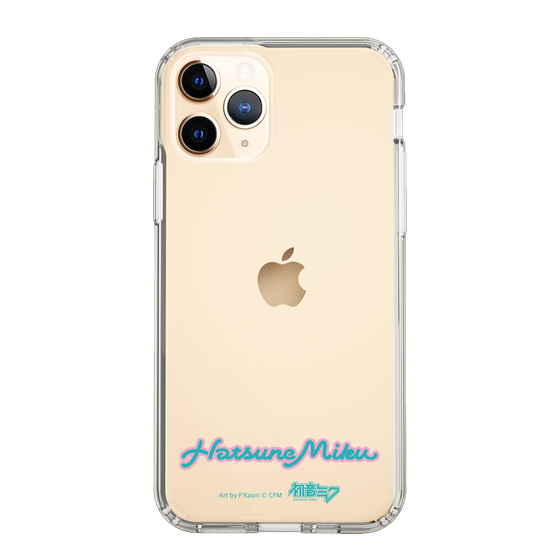 Slim Protection Case［ HATSUNE MIKU - Logo - Blue Green ］