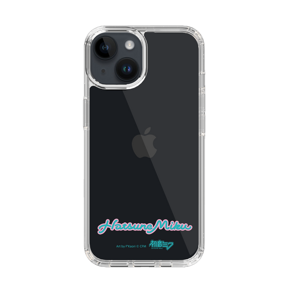 Slim Protection Case［ HATSUNE MIKU - Logo - Blue Green ］