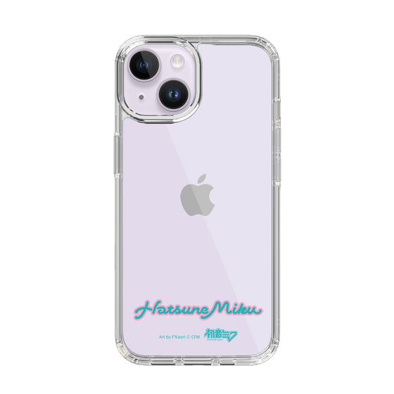 Slim Protection Case［ HATSUNE MIKU - Logo - Blue Green ］