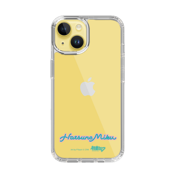 Slim Protection Case［ HATSUNE MIKU - Logo - Blue Green ］