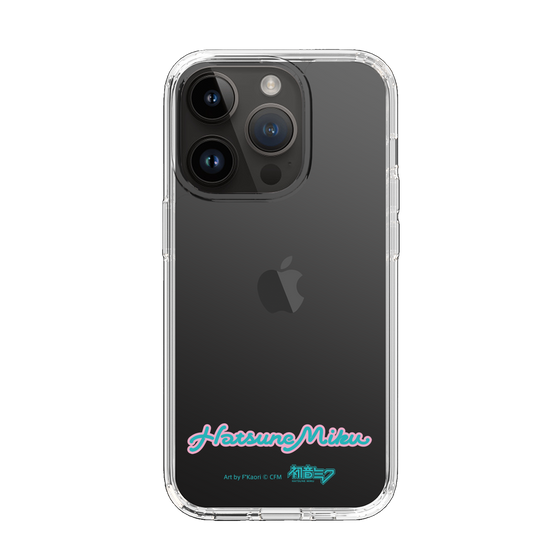 Slim Protection Case［ HATSUNE MIKU - Logo - Blue Green ］
