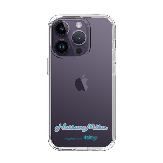 Slim Protection Case［ HATSUNE MIKU - Logo - Blue Green ］