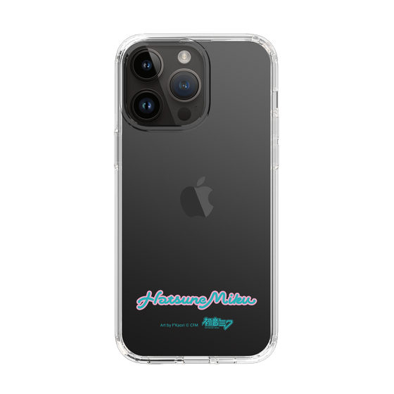 Slim Protection Case［ HATSUNE MIKU - Logo - Blue Green ］