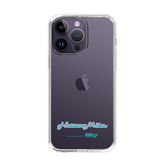 Slim Protection Case［ HATSUNE MIKU - Logo - Blue Green ］