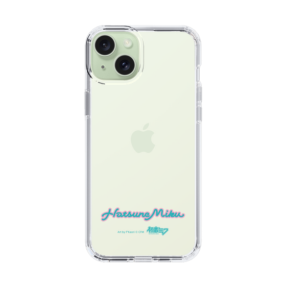 Slim Protection Case［ HATSUNE MIKU - Logo - Blue Green ］