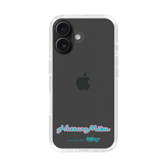 Slim Protection Case［ HATSUNE MIKU - Logo - Blue Green ］