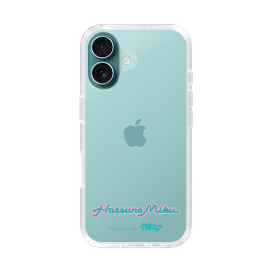 Slim Protection Case［ HATSUNE MIKU - Logo - Blue Green ］