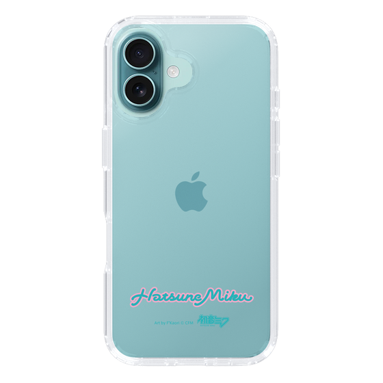 Slim Protection Case［ HATSUNE MIKU - Logo - Blue Green ］