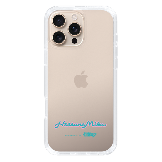 Slim Protection Case［ HATSUNE MIKU - Logo - Blue Green ］