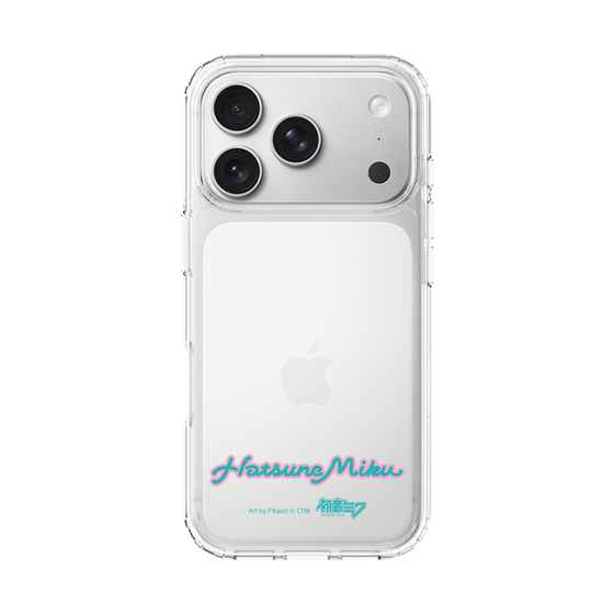 Slim Protection Case［ HATSUNE MIKU - Logo - Blue Green ］