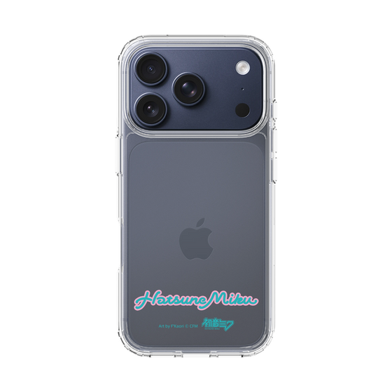 Slim Protection Case［ HATSUNE MIKU - Logo - Blue Green ］