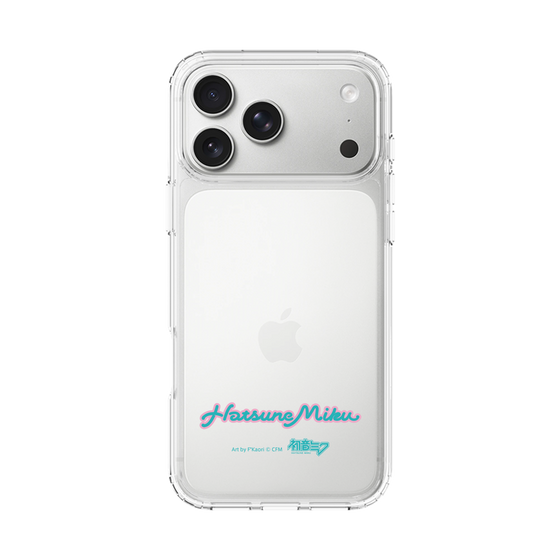Slim Protection Case［ HATSUNE MIKU - Logo - Blue Green ］