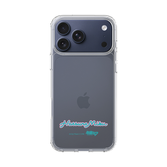 Slim Protection Case［ HATSUNE MIKU - Logo - Blue Green ］