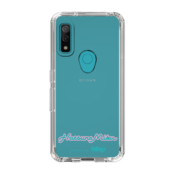 Slim Protection Case［ HATSUNE MIKU - Logo - Blue Green ］